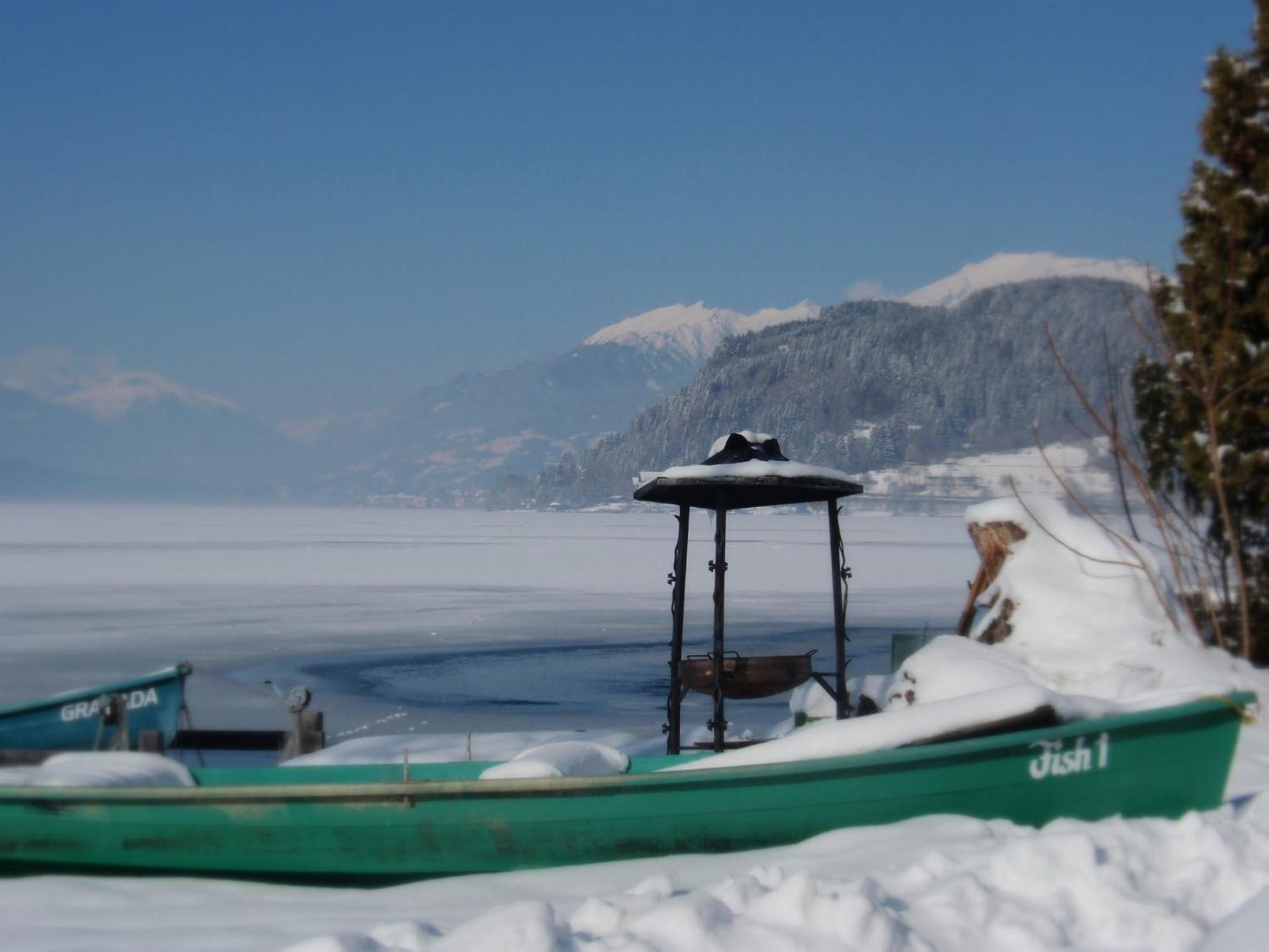 Ferienwohnungen Fischerhaus - Direkt Am See Millstatt Exterior foto
